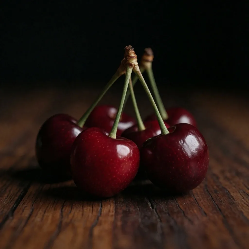 Fresh tart cherries